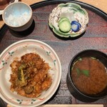 一心 金子 - 〆の天丼