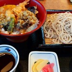 天竜そば ニュー藤屋 - 秋の天丼膳 1,080円