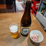 養老乃瀧 - 料理写真:養老ビール　484円＋お通し