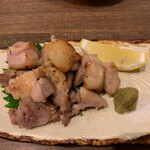 居酒屋 よこしん - 阿波尾鶏のバラ焼