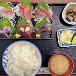 Kobayashi Sengyoten - 「刺身定食」@1700