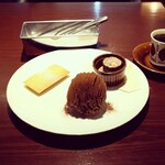 RITARU  COFFEE - ちょっと贅沢なスペシャルセット（チョコモンブラン）