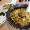 ラーメン新世 - 料理写真:キャベツラーメン＋餃子セット（1188円）