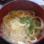 Warabe - セットのうどんはちょっとイマイチ( ；´Д｀)