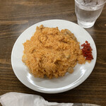 精養軒 - 色付けにグリーンピースか粉パセリがあれば完璧！