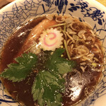 神田 勝本 - 醤油感が強くなったスープ。