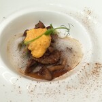 Private Dining Brise Verte - 香ばしい焼きリゾットと茸のエキューム