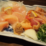 おでん まる米 - 料理写真:鶏刺（鹿児島 さつま極鶏 大摩桜）