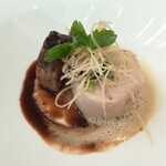Private Dining Brise Verte - 富士鶏のヴァプール シュープレームソースとトリュフの香り