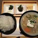 Gokoku - 釜炊きご飯セット　880円+税
