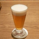 芳味亭 - ランチビール（440円）