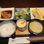 Nami Oto - ランチ・だし巻き玉子と煮魚　９６０円