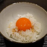 新ばし 星野 - 玉子かけご飯