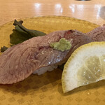 活魚廻転寿司　いわ栄 - マグロ頭肉(ずにく)