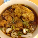 一〇そば - ゲソ天＆ひとくちとり天