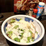 Kushi tokkyuu - 串特急サラダ　ボリューミィです。