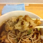 一〇そば - このとり天重いのなんのって！ひと口じゃないしね