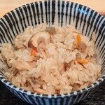 うどん ゆきの - かやくご飯