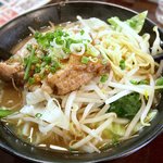 そらまめらぁめん本舗 - 太肉麺、950円。