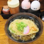 拾銭うどん - 天ぷらそば320円