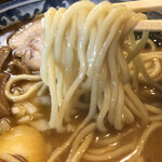 郡山大勝軒 - コシありモチモチの中太麺