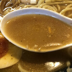 郡山大勝軒 - 濃厚味噌スープ