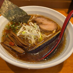 らーめん 元気 - 醤油ラーメン