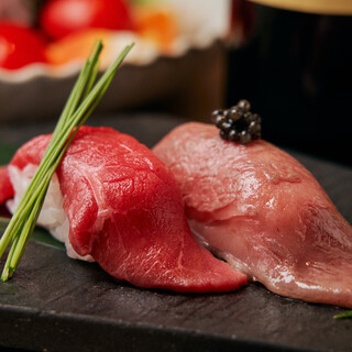 Buy a rare [Ozaki Beef]! You can enjoy it raw as yukhoe or Sushi.