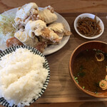 からあげやカリッジュ - 料理写真:チキン南蛮にプラス唐揚げ