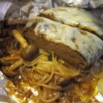 カフェレストラン ホット・ベリー - ハンバーグのホイル包み焼き