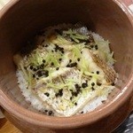 銀座おかもと - 炊き込みご飯は鯛＆山椒