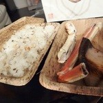 銀座おかもと - 蟹や焼き魚までっ！ｗ