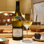 Oimatsu Tempura Suzuki - 白ワイン シャブリ