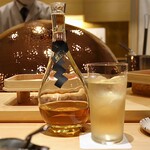 Oimatsu Tempura Suzuki - レモン浄酎(ソーダ割り)