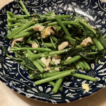 焼鶏館 - 空芯菜炒