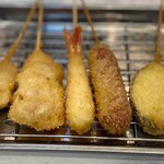 Assortment selection 5 kushikatsu