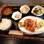 Honetsukidori Hagakure - カラアゲ定食（750円）2022年9月