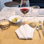 La Brianza - この日のお料理に合わせて選んで下さったワインはサンジョベーゼ。軽やか嬉しい美味しさ