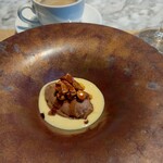 La Brianza - ディカフェのコーヒーと。キリッとしたコーヒーとリッチなドルチェ合うわ～(^^)/