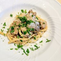 La Brianza - ポルチーニクリームソーストンナレッリ。たっぷりゴロゴロのポルチーニが旨みとコクと食べ応えすごい☆ 一口ごとテンション上がる美味しさ(๑´ڡ`๑)♡ひゃ〜美味しかった〜