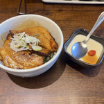 石焼濃厚つけ麺 みやこ家 - ミニチャーシュー丼セット330円