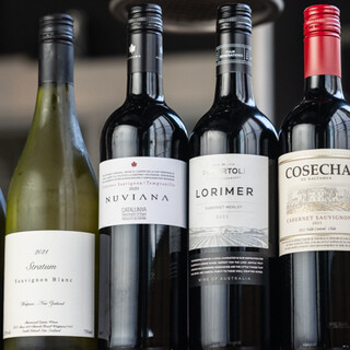 We have a wide variety of affordable wines ◎Feel free to try them out!
