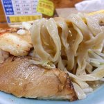 Chamoriramendaijirou - ラーメン小、肉・野菜増し