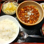 Wan Chan No Chuuka - 麻婆豆腐定食　800円