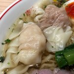 水原製麺 - ワンタンは肉＆海老２種