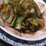 ろぉしゃん - 豚肉ニンニク冷菜