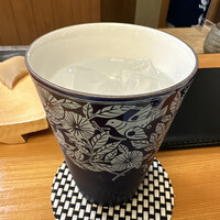 鮨井 - 焼酎水割り