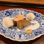 銀座すがの - 鮟肝　梨