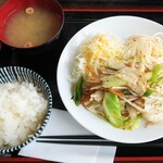 Oaji Shokudou - 野菜炒め定食