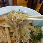 山大前 やまとや - 米沢ラーメンらしい麺